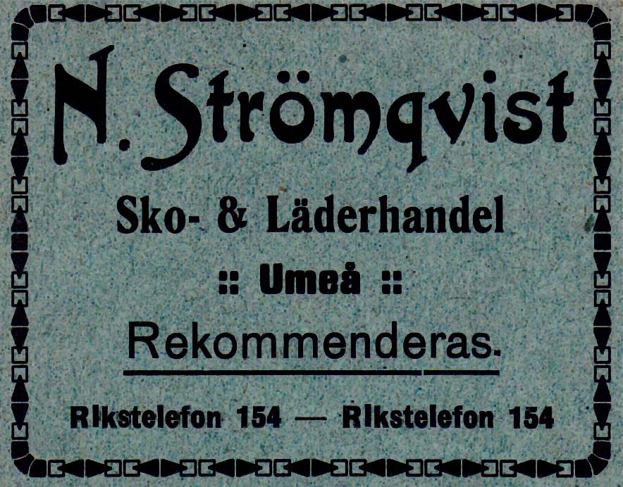 12 Strömqvists Sko &