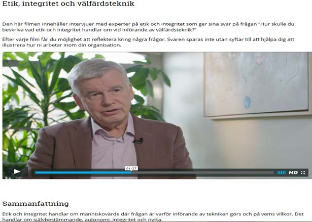 Individuell bedömning Respekt för den