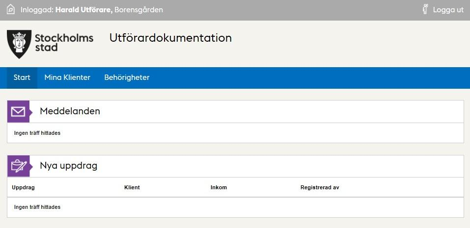 26 (37) Behörighetsadministration Tidigare i detta dokument, avsnitt Hur du kommer in på och kan börja använda ParaDifo, beskrevs hur man loggar in och identifierar sig för att kunna använda ParaDifo.
