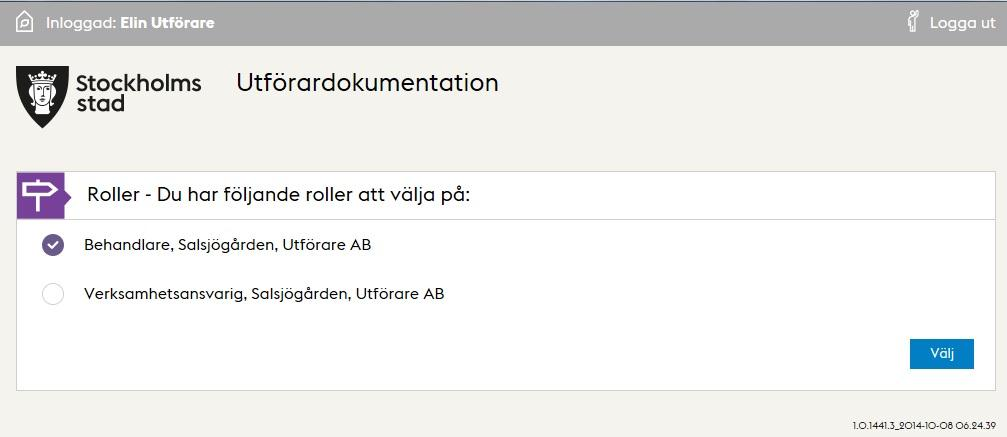 7 (37) Inloggning När identifieringen är klar loggas du automatiskt in i ParaDifo.