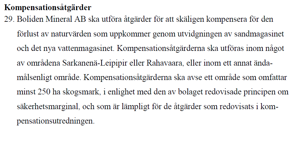 Villkor om