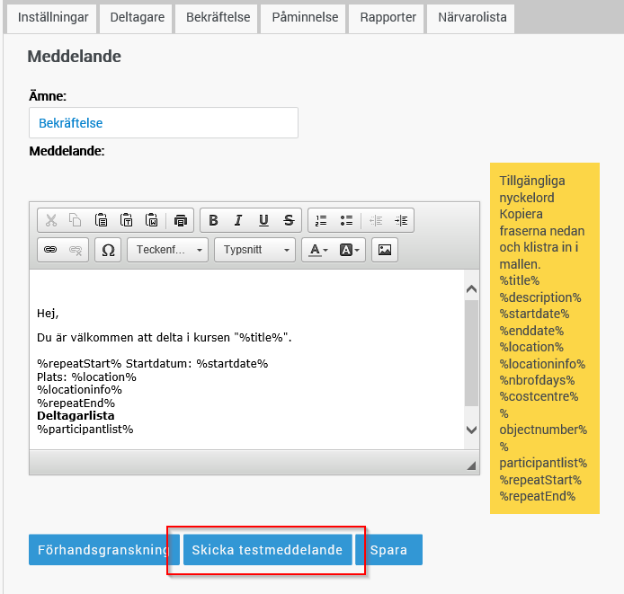 Koppla certifikat till kurstillfällen (LUVIT Blended) Certifikat har tidigare kunnat kopplas till resultat på online-kurser och tester i en onlinekurs.