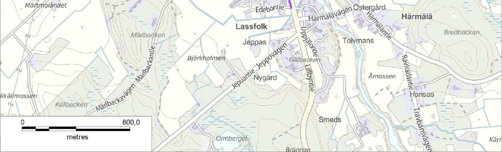 liikenteen väylä, nykyinen Cykelled, behov