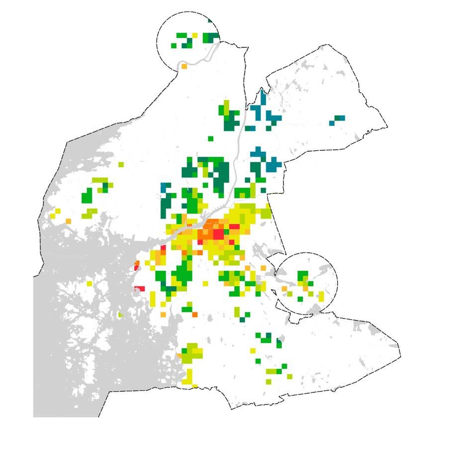 STOR VARIATION AV BOSTADSPRISER I GÖTEBORGSREGIONEN Bostadsrättspriser MEDELPRIS 64000-79000