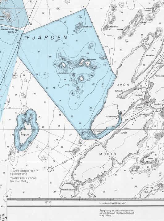 Stockholm. Båtsportkort 6145 SE.