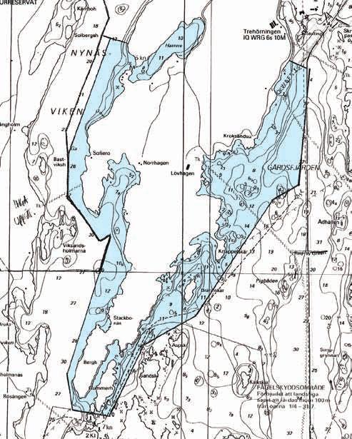 LÖVHAGEN, NYNÄSHAMN TDA-1, TDA-2. Lövhagen, 3 km syd Nynäshamn. Båtsportkort 6171 NW. Undvik fiske i båtled.