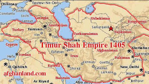 Persiens (Irans) historia: Timurider (Turk-mongoler) 1370-1507. Turk-mongoler (1370-1507). Timuriderna.