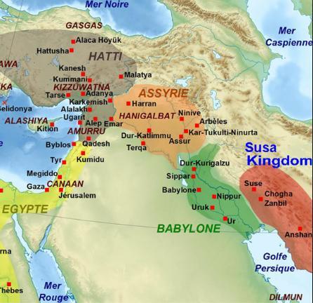 Särskilt expanderade det mediska väldet efter att det assyriska imperiet upphörde.. I Bibelns gamla testamente omnämns Susa vid flera tillfällen.