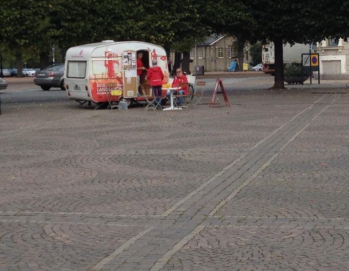 Det var inget drag när de poli ska par erna stod