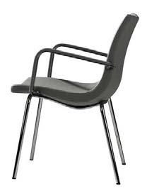 0-4 429 kr A - 4 918 kr 120x130 cm/1 st 120x150 cm/1 st Läder 18 kv. fot Vikt: 12 kg Fraktvolym: 0,32 m 3 C O LT stol med snurrstativ och glidfot Art.