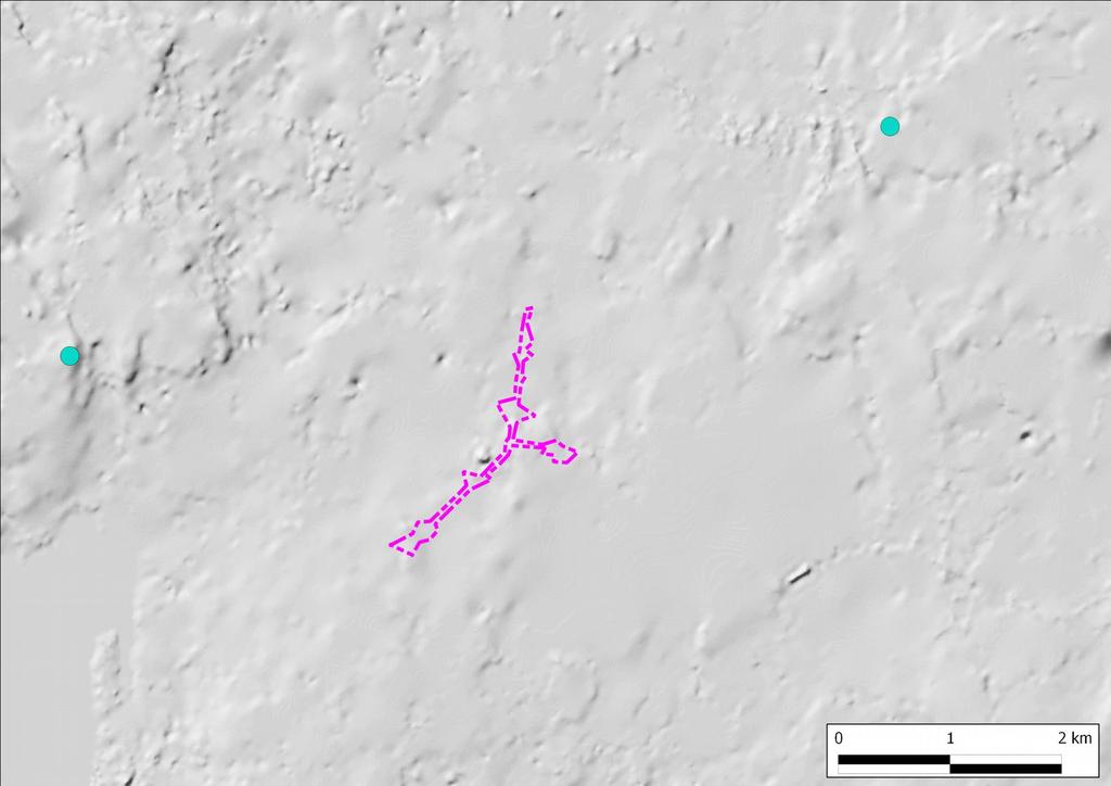 3 3. Landskapsbild, topografi och geologi Landskapsbild Utredningsområdet befinner sig ca 4 km sydost om Korsnäs på östra sidan av Strandvägen på ca 2,5 kilometers avstånd från havet.