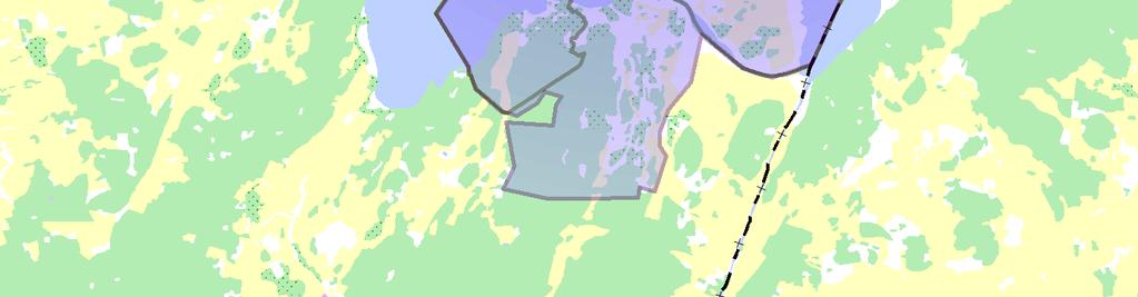 Förslag på avgränsning av riksintresset