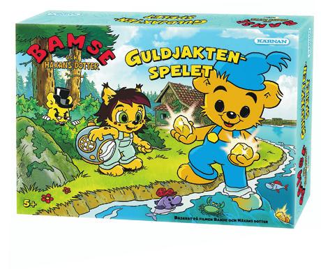 guld. Från 5 år. Träpussel 30 bitar.