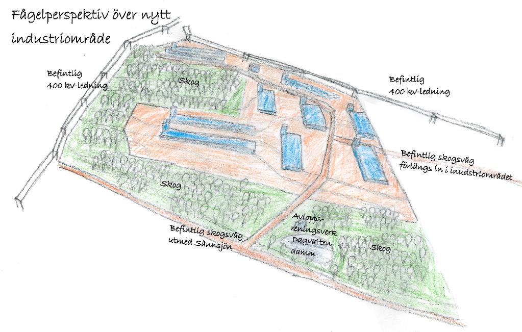 22, KF 2017-03-16 10:00 / Bilaga: Planbeskrivning Midskog 31 Antagandehandling Bild 13. Fotomontage från andra sidan Rörsjön.
