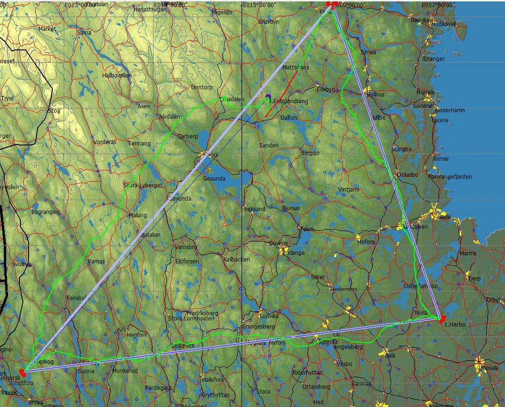 Minnesvärda flygningar Ta nkte jag skulle starta en a terkommande infopunkt som jag valt att kalla Minnesva rda flygningar. Jag bidrar med fo rsta sa fa r vi se vem som bidrar med na sta.