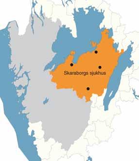 129 Skaraborgs sjukhus SkaS Uppdraget för sjukhuset är att tillgodose behovet av specialiserad vård för invånarna i regionen.