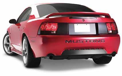 KROMADE PROJEKTORSTRÅLKASTARE Få ett helt nytt utseende på den Mustang med ett par strålkastare i projektordesign.