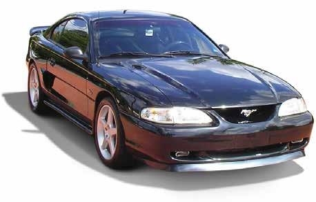 Xenon Mustang Huvscoop Olackat 99-04 80162 2 600 kr BAKVINGE Få ett häftigt utseende på din Mustang med en