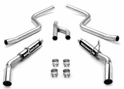 5 05-10 GT 31100 11 800 kr KOOKS PERFORMANCE AXLEBACK EXHAUST Få ett aggresivt muskelbilsljud med ett par pipor från Kooks,