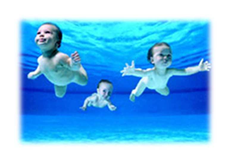 1. Vattenvana och aktiv start 0-4 år Slutmål: Fånga barnets och deras föräldrars intresse för vatten och simning. Säkerhet och respekt i och kring vatten.
