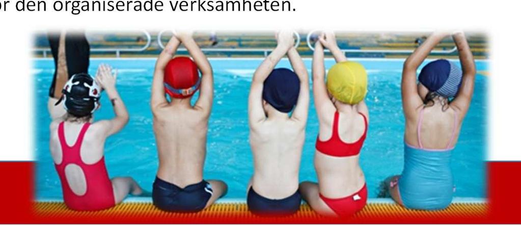 2. Lekfull siminlärning och rörelseglädje 4-8 år Slutmål: Ge förutsättningar så att barnet blir simkunnig enligt den nordiska definitionen; falla i vattnet, ta sig upp till ytan och simmar 200 m i