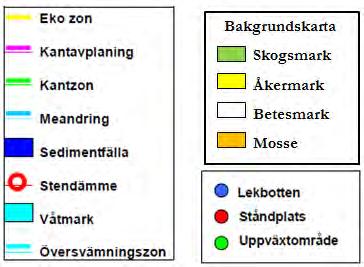 2.6 Inventering av vattendrag med förslag på vattenvårdande åtgärder Nedan presenteras förslag på vattenvårdande åtgärder längs de olika delsträckorna.