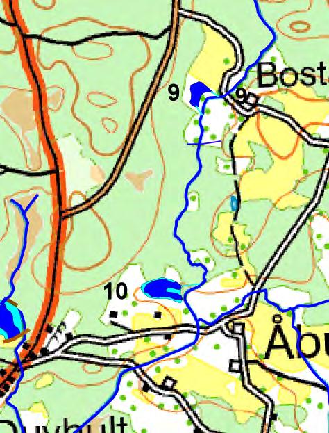 Genom schaktning anläggs även en permanent vattenyta på ca 0,5 ha. Uppskattad schaktvolym 10 000 m 3 och uppskattat avrinningsområde ca 20 ha.