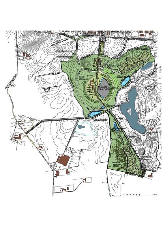 32 3. BARA SÖDER Igångsättning: 2020. Detaljplan: Markägare : Exploatering : Nej, planarbete pågår. Samrådsförslaget framgår av bild ovan. Värby Fastighets AB ( Peab).