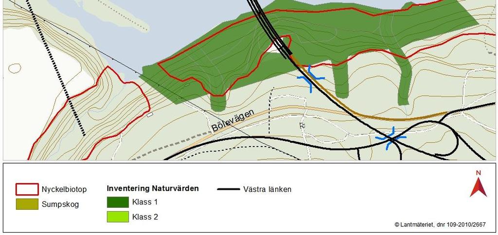 I slutet av juni kan man skymta hoppande lax från rastplatsen i samband med att laxen påbörjat sin lekvandring upp i älven. Platsen för bron angränsar till ett riksintresse för kulturmiljö.