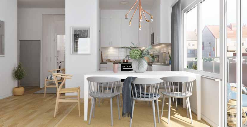 BEKVÄMT OCH BEKYMMERSFRITT FÖR DIG SOM VILL NJUTA AV LIVET Vad är frihet för dig? För oss är frihet en bekymmersfri vardag. Ett boende utan krav på underhåll och renovering.