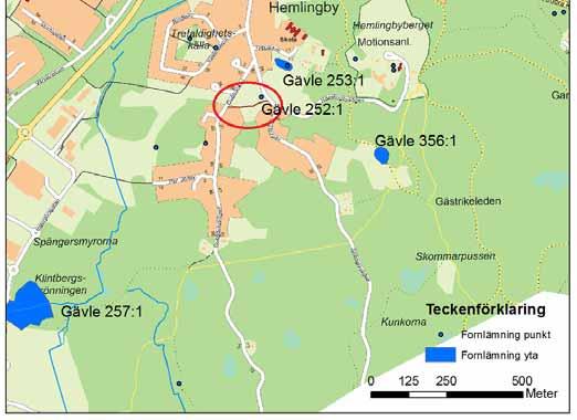 närområdet. Efter digitala stadskartan, Lantmäteriet.