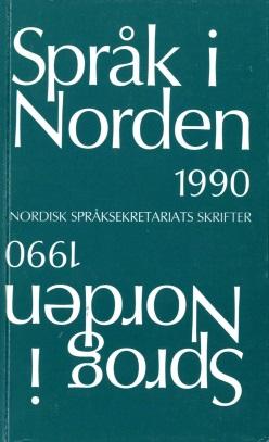 Sprog i Norden Titel: Forfatter: Kilde: URL: Finlandssvensk språkhandbok 75 år efter Bergroth Mikael Reuter Sprog i Norden, 1990, s. 53-61 http://ojs.statsbiblioteket.dk/index.
