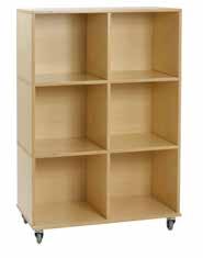 2L - byte hjul mot sockel Stomme 3-fack Höjd: 53 cm Djup: 40 cm 120 cm 2970.