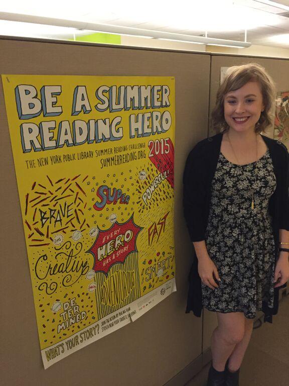 Anna Taylor. Koordinator för Summer Reading Challenge på NYPL.