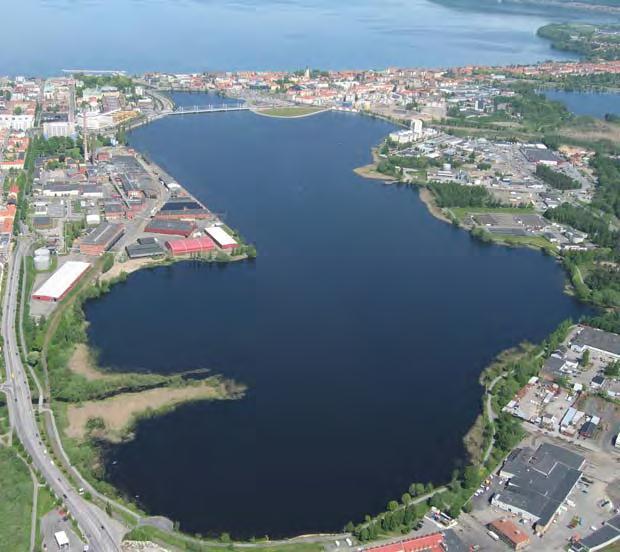 p:\64mas\6511\61651144984\5_leverans\utfyllnad\fk_11105\anmälan_11105.doc Figur 3 Flygfoto över Munksjön.