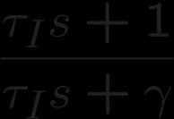 (variant av) PI-regulator Justerar (generellt