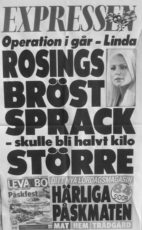 journalistiken inte