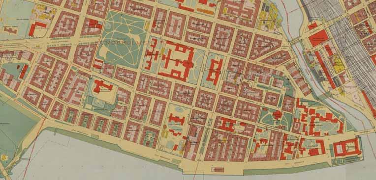 Även om tankarna funnits länge var det inte förrän efter militärens flytt till Frösunda 1922 som området blev disponibelt för bebyggelse.
