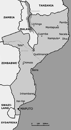 Bilaga 1 Faktablad Moçambique LITE HISTORIA 38 Moçambique blev portugisisk koloni 1485 och efter nästan fem århundraden blev landet självständigt 1975.