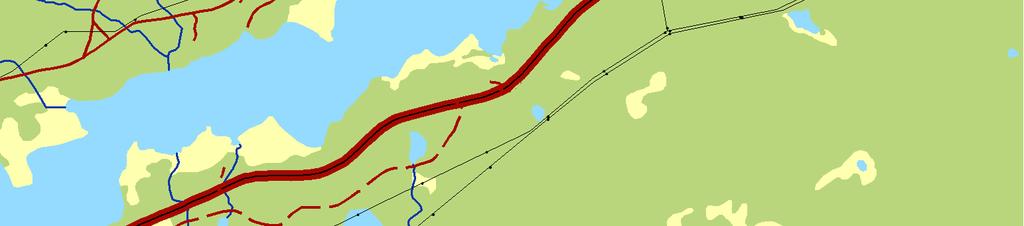 Där ser man att stigen åt väster har gått till Idre och den söderut till Häggesundet, med en förgrening mot Sundbäcken.
