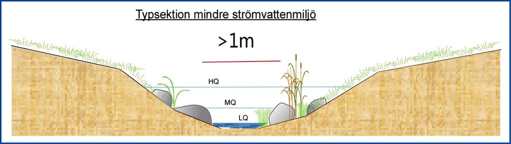Biotopvårdande åtgärder Hammarbäcken är ett kustmynnande vattendrag med bitvis strömmande sträckor och torkar inte ut sommartid.
