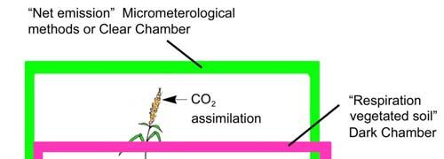 Gasflöden i myrmarker (CO 2 koldioxid, CH 4 metan,