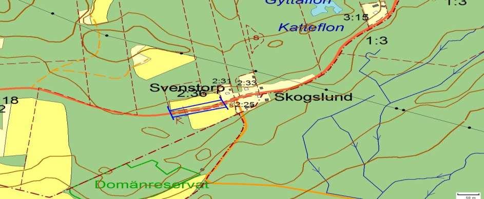 Hänsynsobjekt 3021, Svenstorp, SPETHULT Motivering: Rikblommande friskäng med ett fåtal indikatorarter.