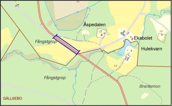 Hänsynsobjekt 3033, Äspedalen, EKABOLET Motivering: Insektsintressant vägkant med torrbacksarter och klasefibbla (NT).