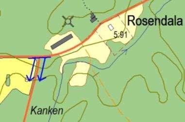 ID på översiktskarta 101 Vägnummer O 3033 Namn Gammalt namn - Sida av vägen Längd sida 1 Längd