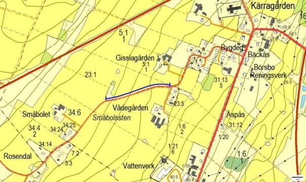 Artrika vägkanter 2882, Vådegården, ASSTORP Motivering: Rikblommig torrbacke med sällsynta och hävdgynnade arter samt backklöver (NT).