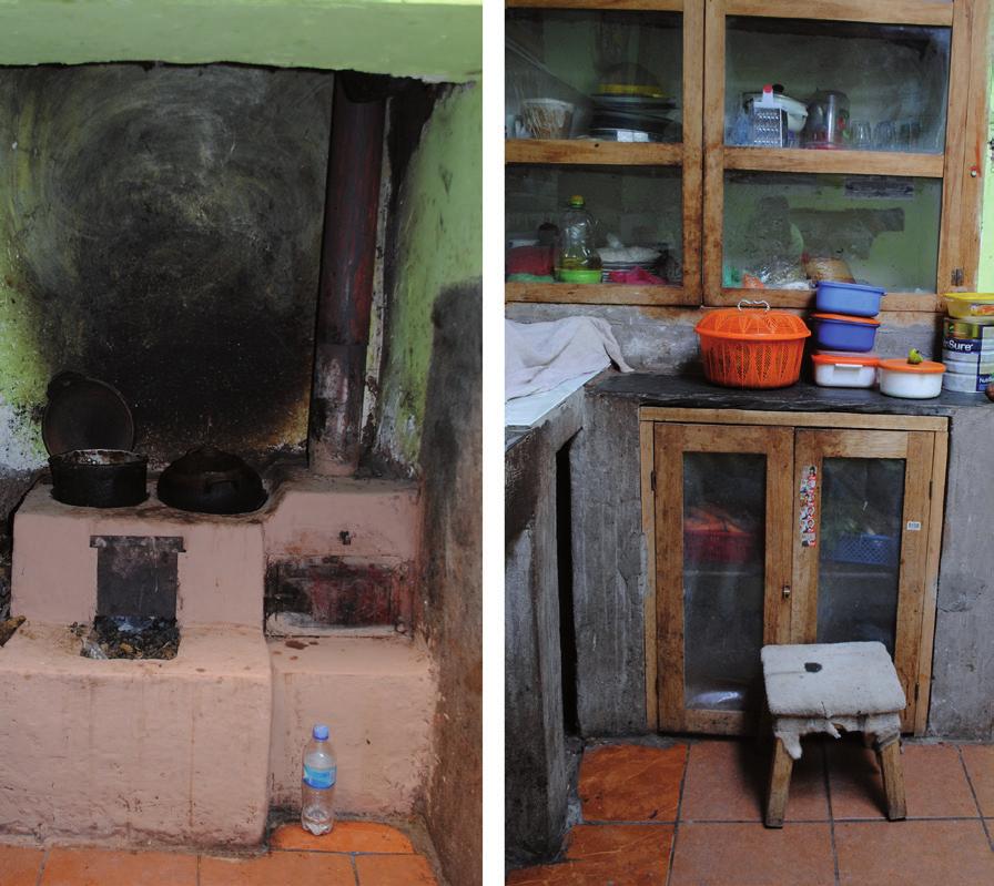 PERU Deltagarna på studieresan En ugn byggd i lersten som även ger varmvatten Ett kylskåp som kyler ned maten utan att behöva elektricitet Kvinnorna utvecklar familjejordbruket I augusti deltog