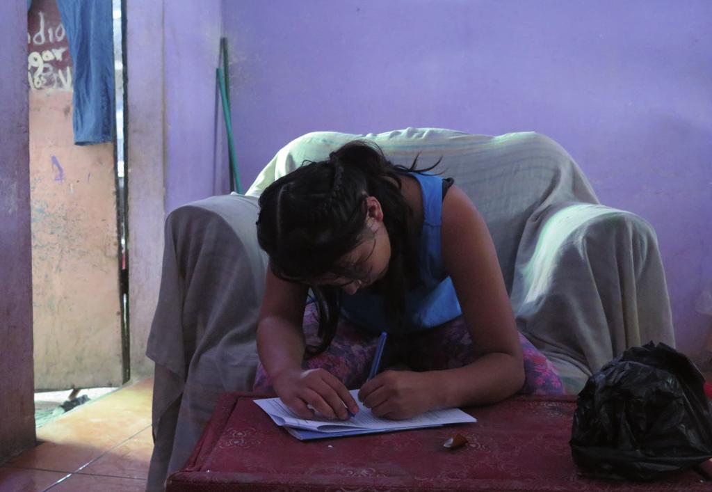 NICARAGUA Hur går vårt arbete med att förebygga barnsexhandel?