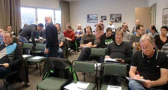 Representanskapet antog verksamhetsplan för 2017 Avdelningens verksamhet under 2017 var huvudämnet när ledamöterna i representantskapet träffades den 10 november på Hotell Terraza i Ljungby.