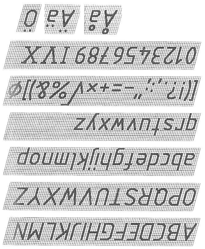 Text 10 Läsbar och enhetlig Samma textstil på hela ritningen Standard SS-EN ISO 3098 Tillåtet med olika texthöjd